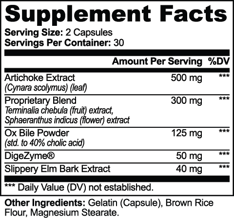 nanonourish™ ox bile complex, product image