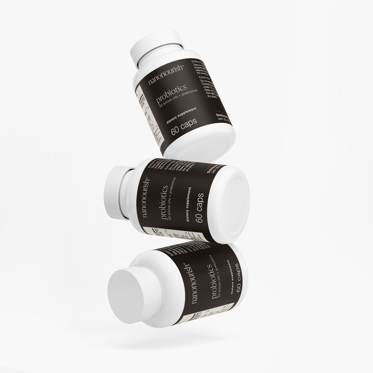 nanonourish™ probiotics, label view 4