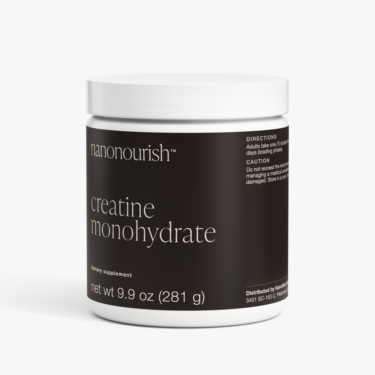 nanonourish™ creatine monohydrate, main product image