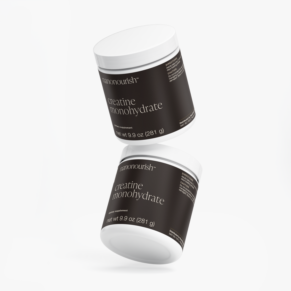 nanonourish™ creatine monohydrate, label view 4