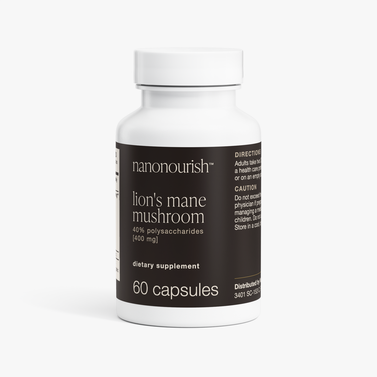 nanonourish™ lion's mane mushroom, main product image
