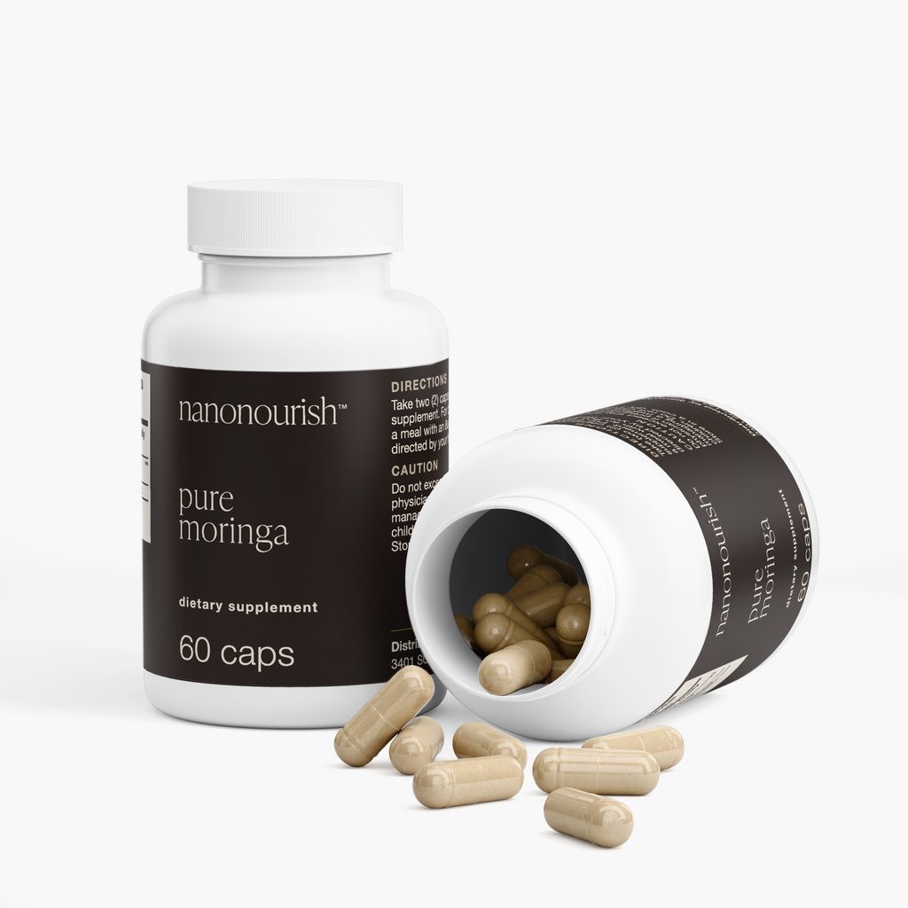 nanonourish™ moringa pure, label view 3