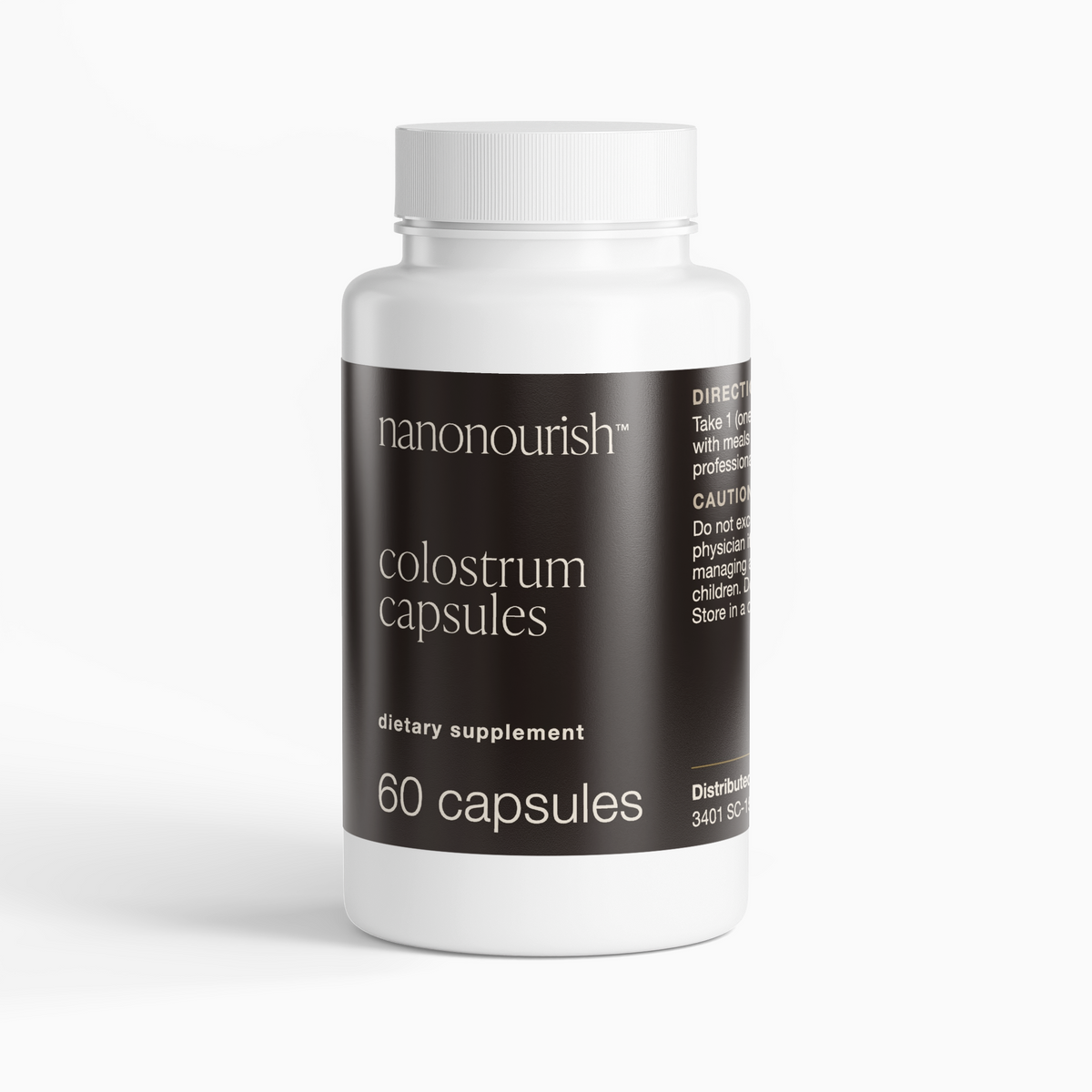 nanonourish™ colostrum capsules, main product image