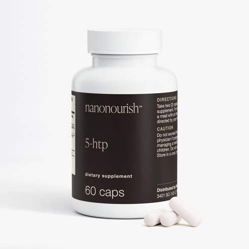 nanonourish™ 5-htp, label view 2
