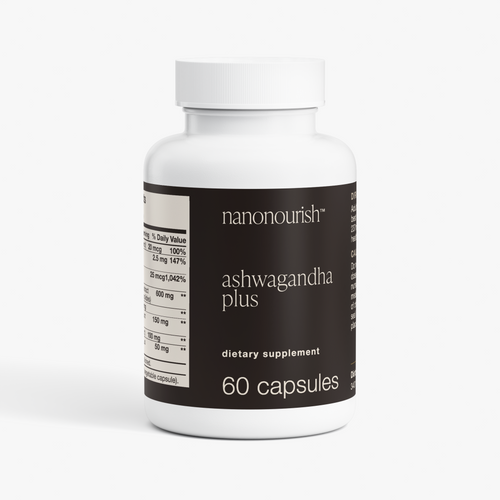nanonourish™ ashwagandha plus, main product image
