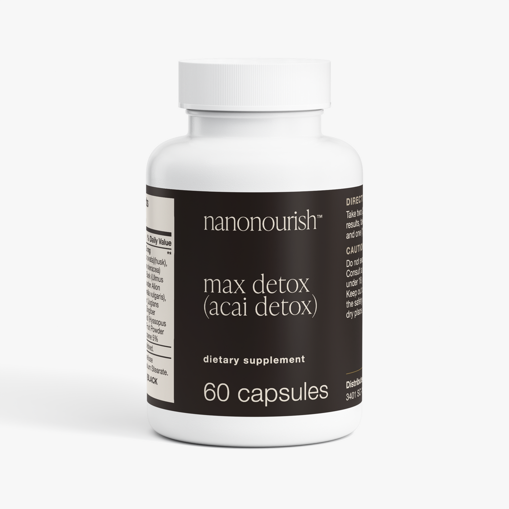 nanonourish™ max detox (acai detox), main product image
