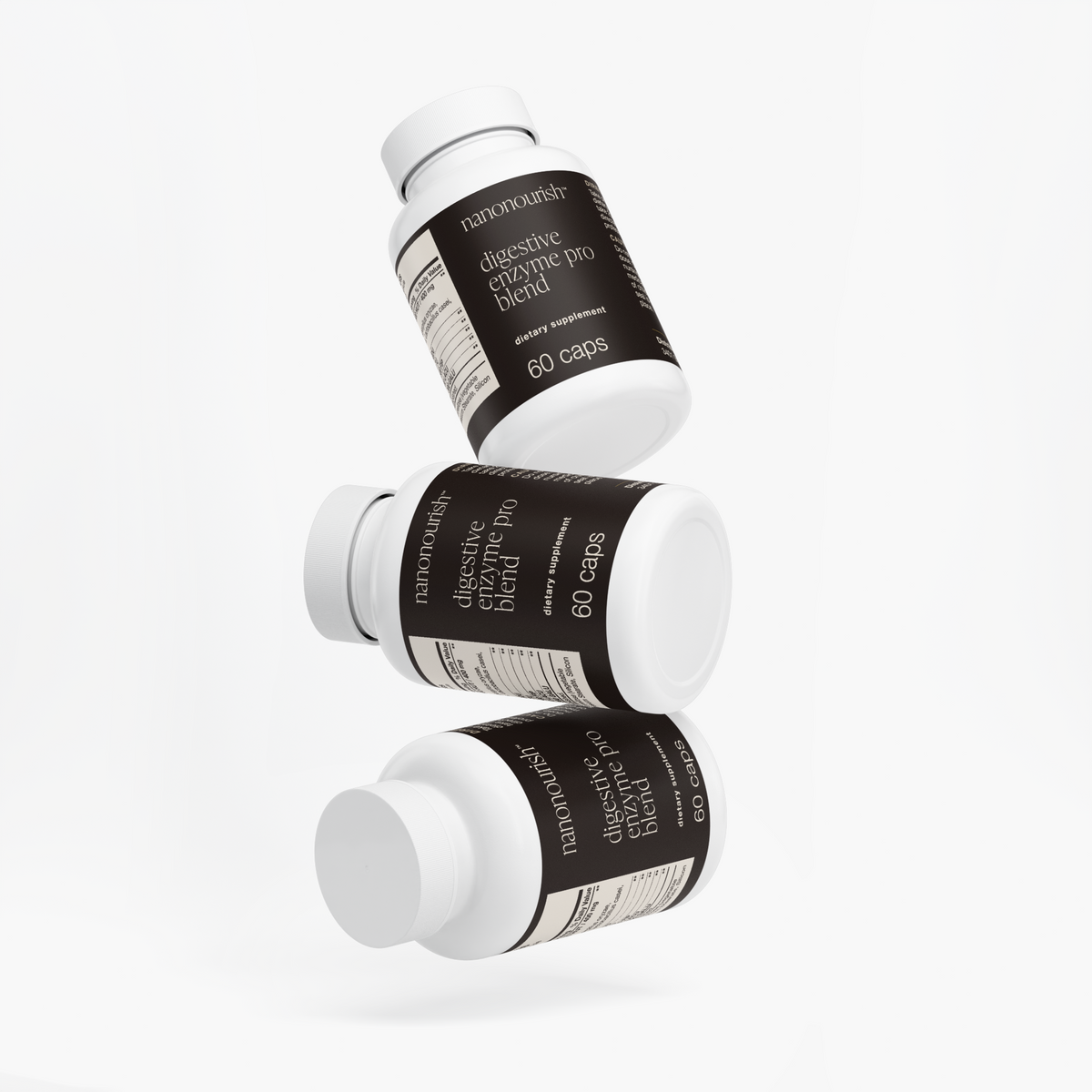 nanonourish™ digestive enzyme pro blend, label view 4