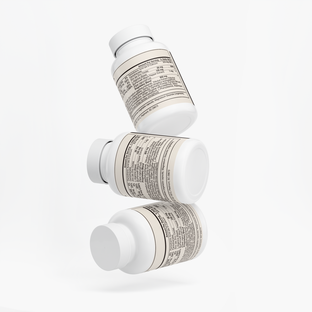 nanonourish™ female enhancement, label view 4