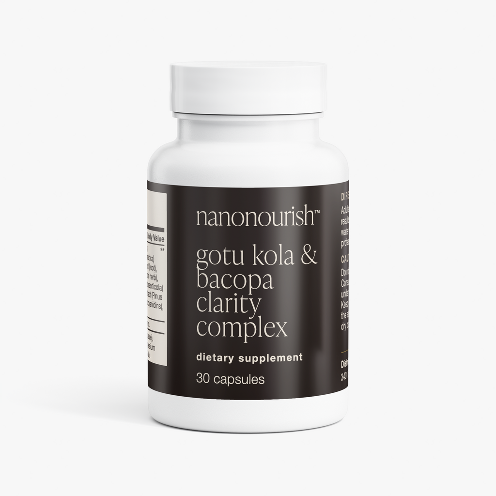 nanonourish™ gotu kola & bacopa clarity complex, main product image