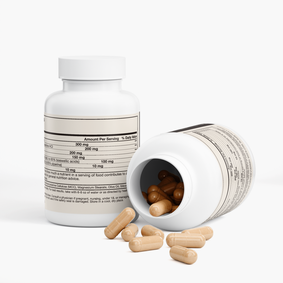 nanonourish™ joint support, label view 3