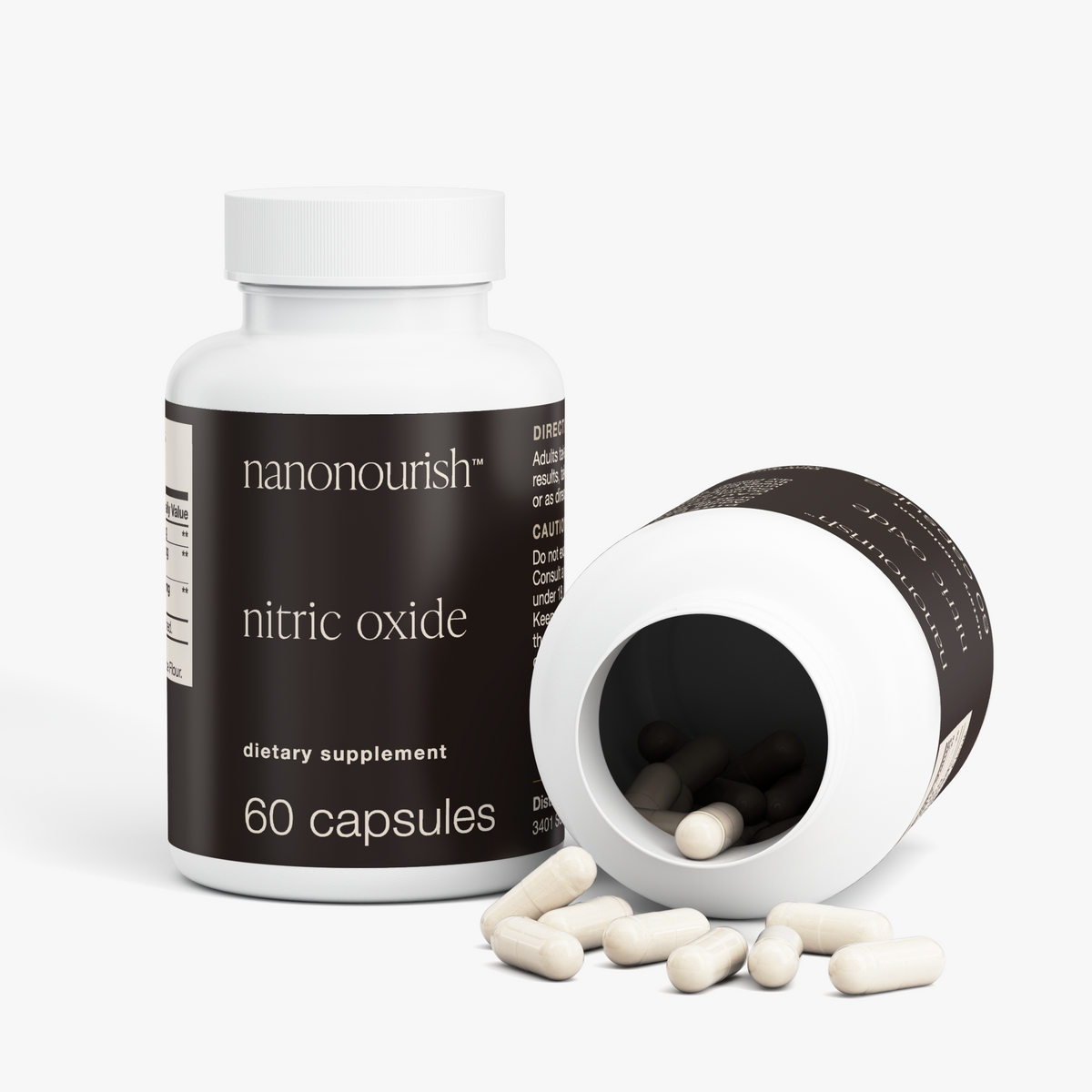nanonourish™ nitric oxide, label view 3