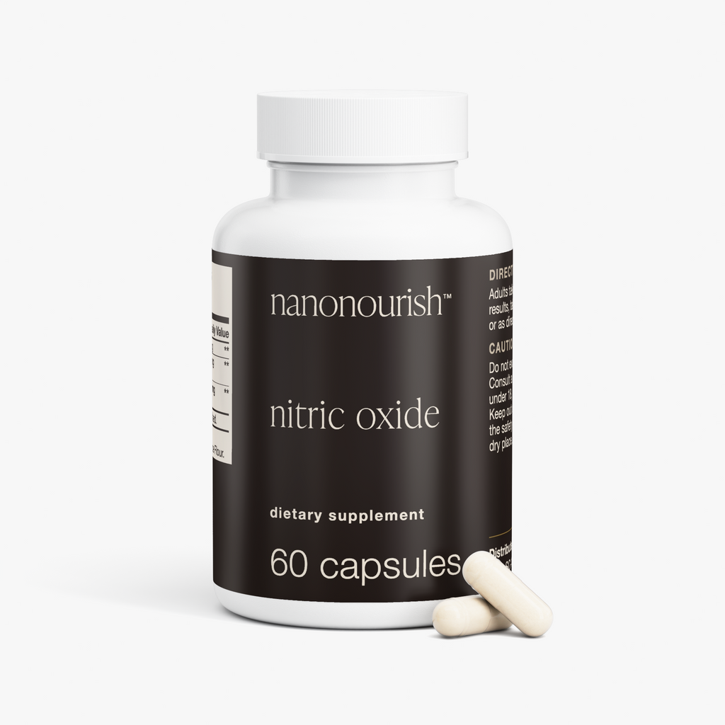 nanonourish™ nitric oxide, label view 2