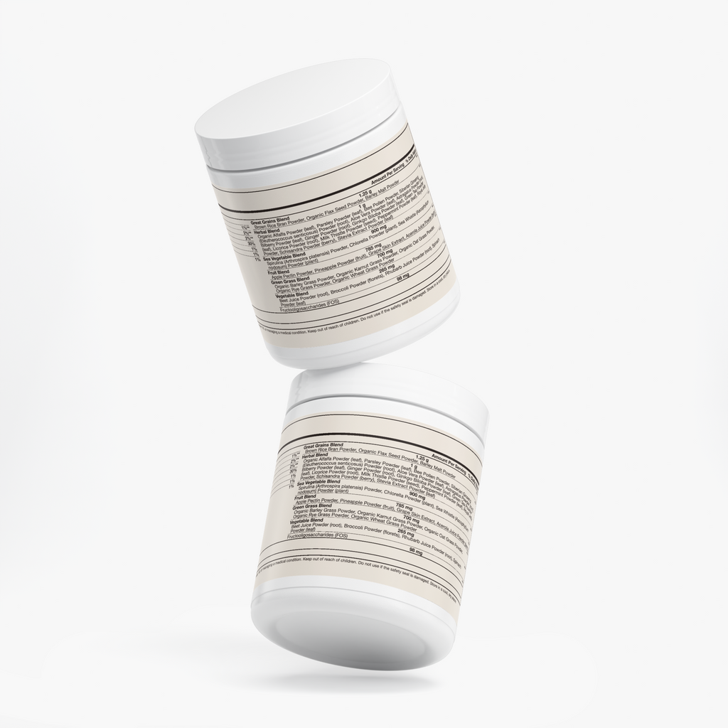 nanonourish™ ultra cleanse smoothie greens, label view 4