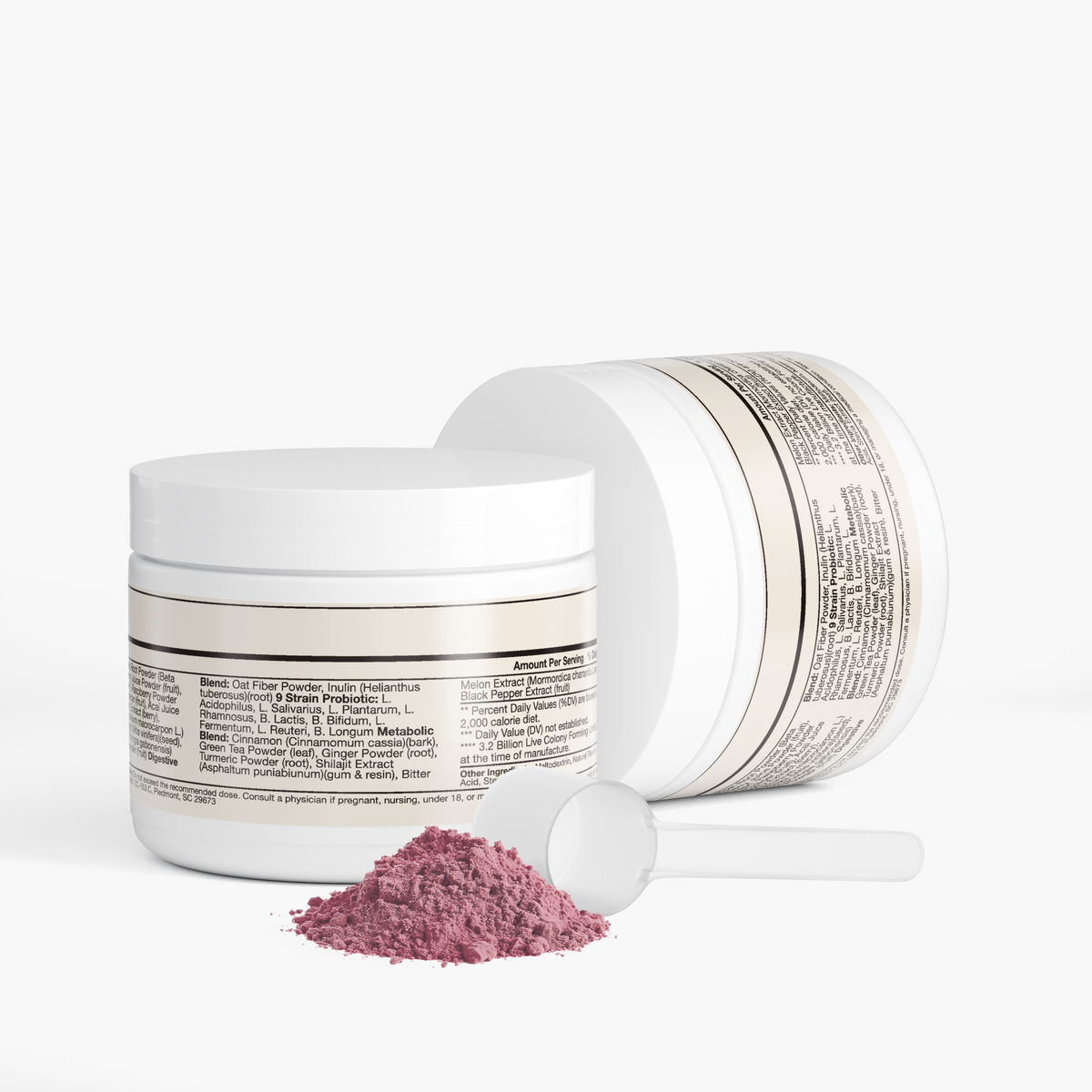 nanonourish™ reds superfood, label view 3