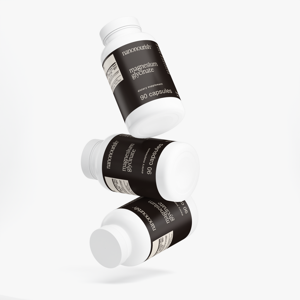 nanonourish™ magnesium glycinate, label view 3