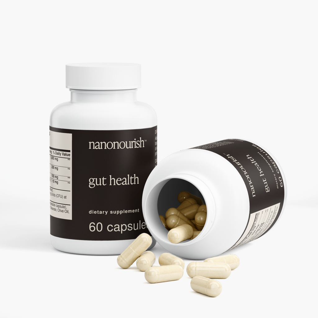nanonourish™ gut health, label view 2