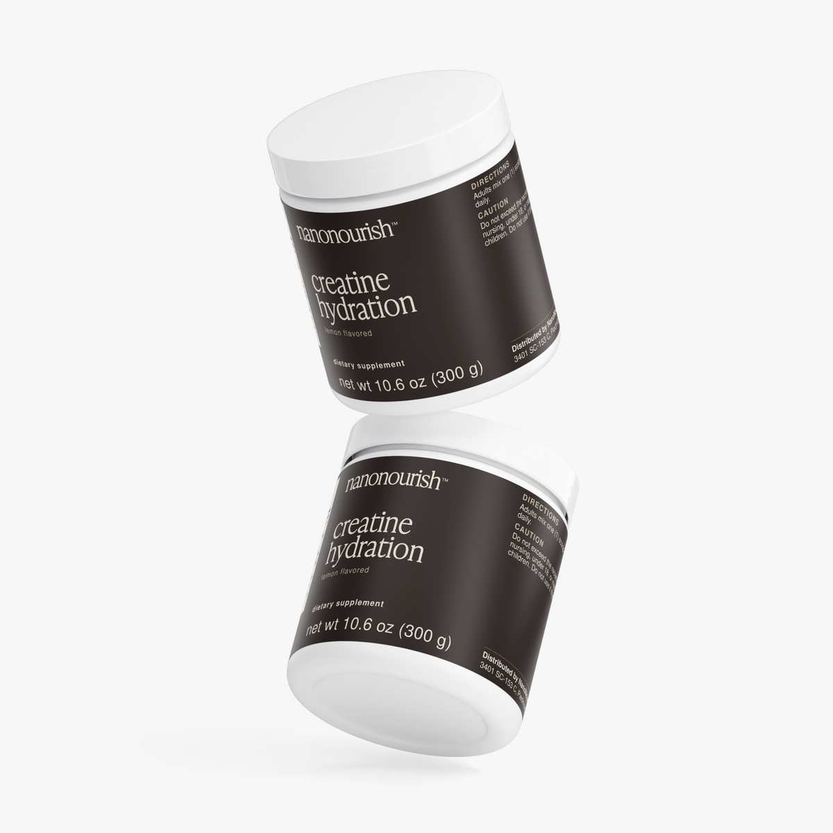 nanonourish™ creatine hydration, label view 3