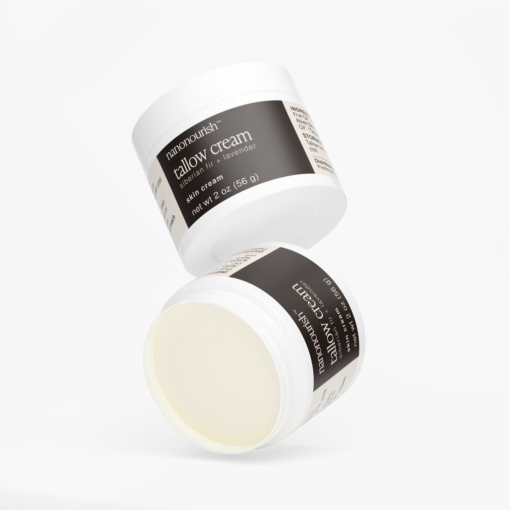nanonourish™ tallow cream, label view 3