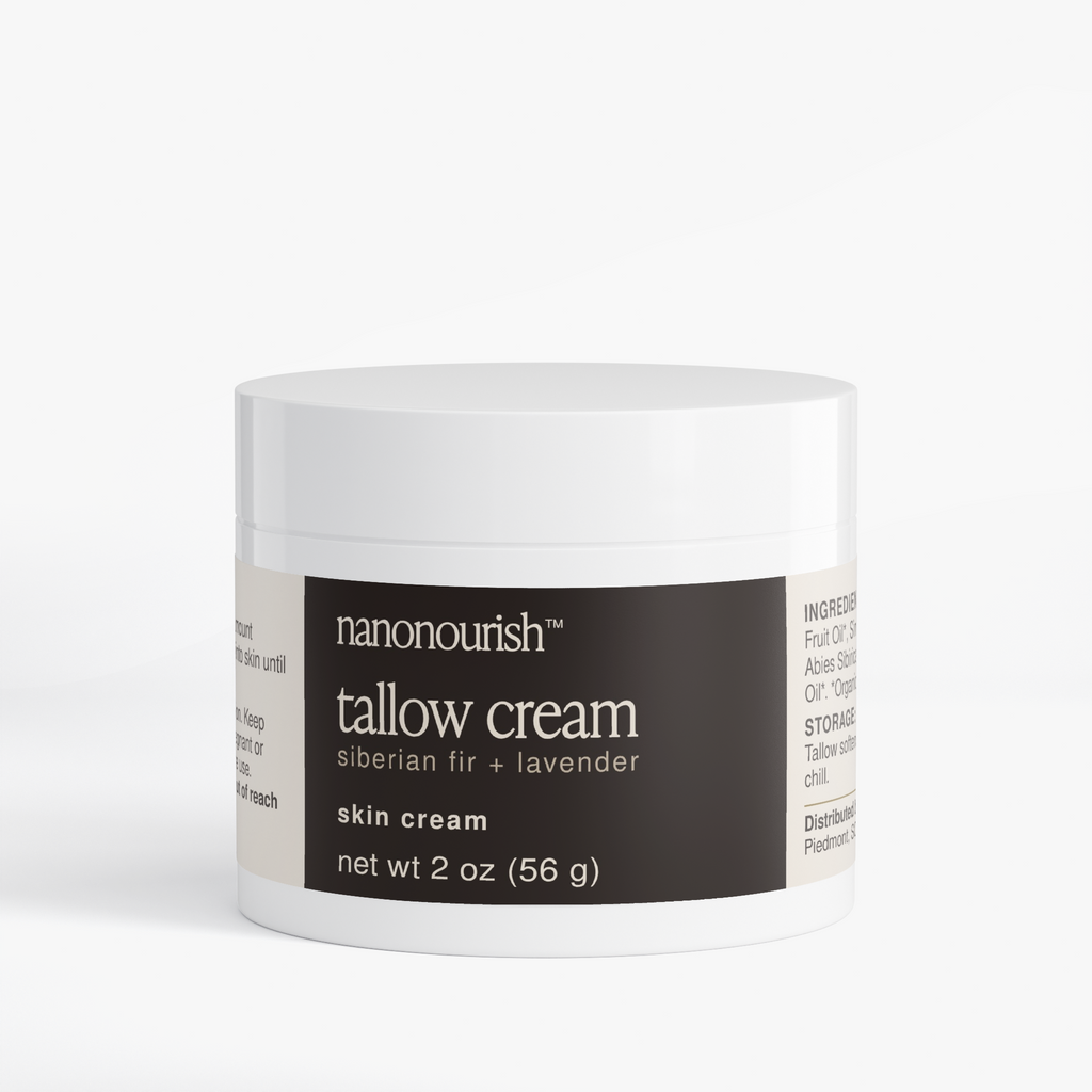 nanonourish™ tallow cream, label view 4
