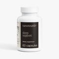 nanonourish™ sleep support, front of the label
