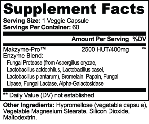 nanonourish™ digestive enzyme pro blend, product image