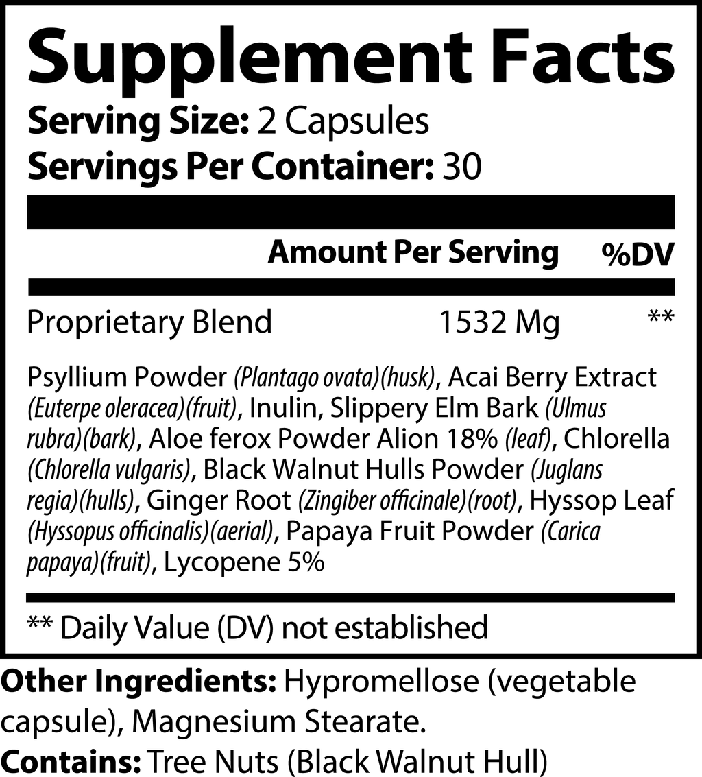 nanonourish™ max detox (acai detox), product image