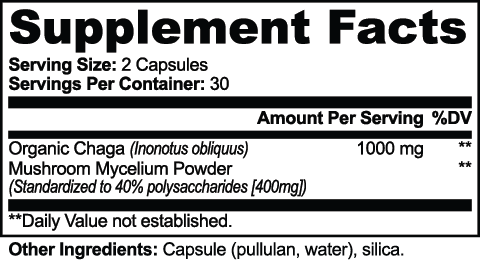 nanonourish™ chaga mushroom, product image